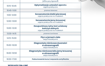 SZKOLENIE ULTRASONOGRAFIA W MEDYCYNIE PALIATYWNEJ