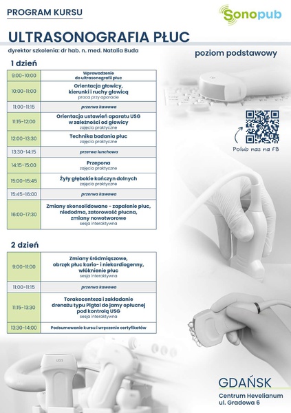 KURS USG PŁUC 9-10 maja 2026