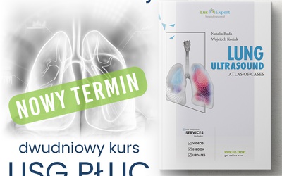 KURS USG PŁUC 9-10 maja 2026 + Atlas anglojęzyczny z video-bookiem