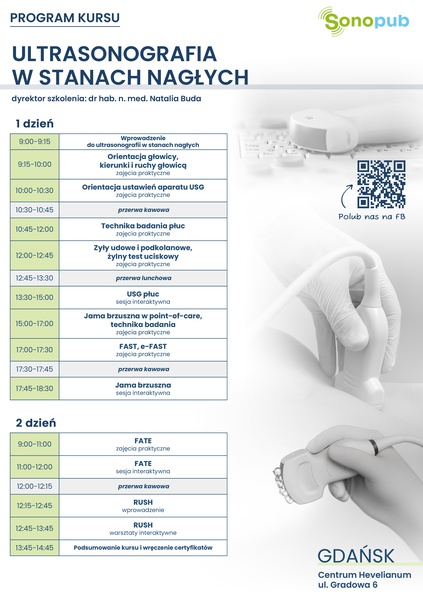 SZKOLENIE ULTRASONOGRAFIA W STANACH NAGŁYCH